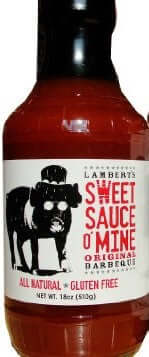 Lambert's Sweet Sauce O'Mine - Original Barbeque - Smoker Guru