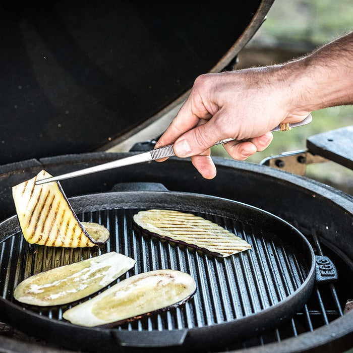 14 inch Dual - Sided Cast Iron Plancha Griddle - Smoker Guru