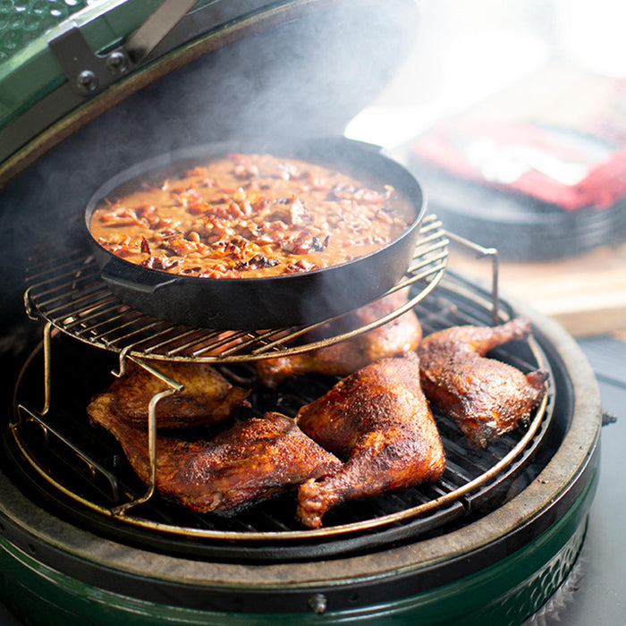 2 Piece Multi - Level Rack (XL Big Green Egg) - Smoker Guru