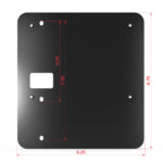 Large Mounting Plate for Pellet Drive