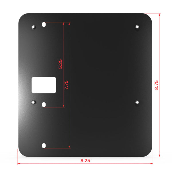 Large Mounting Plate for Pellet Drive