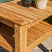 Acacia Hardwood Table for Large Big Green Egg - Smoker Guru