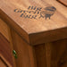 Acacia Hardwood Table for Large Big Green Egg - Smoker Guru