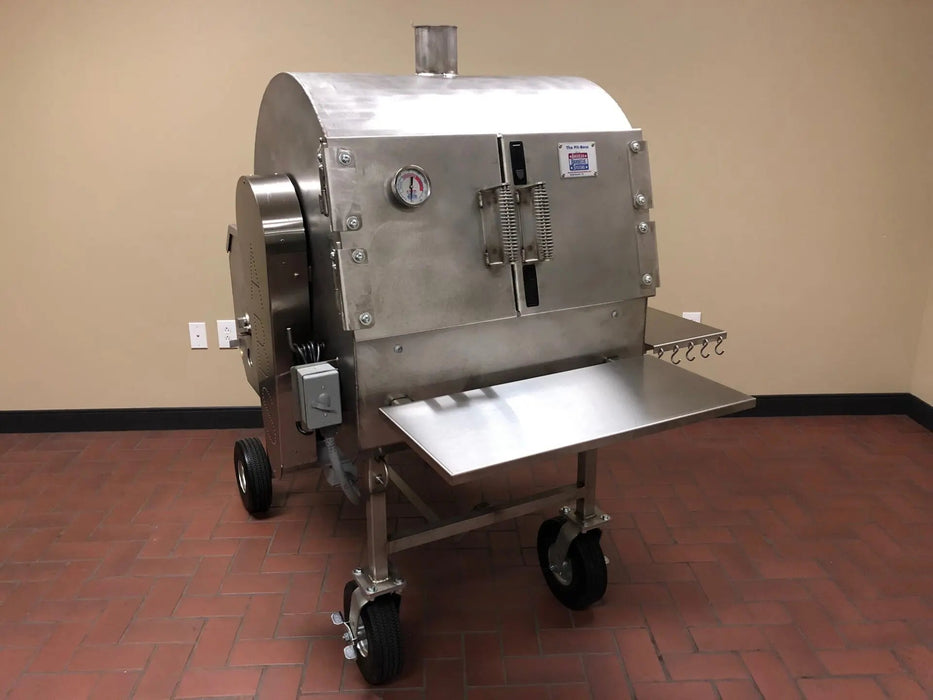 American Barbecue Systems Pit - Boss Rotisserie Pit Stainless Body - Smoker Guru