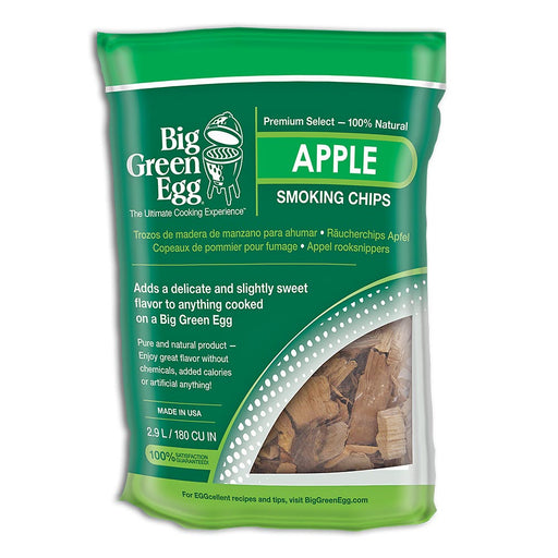 Apple Smoking Chips (premium) Big Green Egg - Smoker Guru