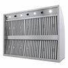 Blaze 48" Outdoor Wall Vent Hood BLZ - 48 - VHOOD - Smoker Guru