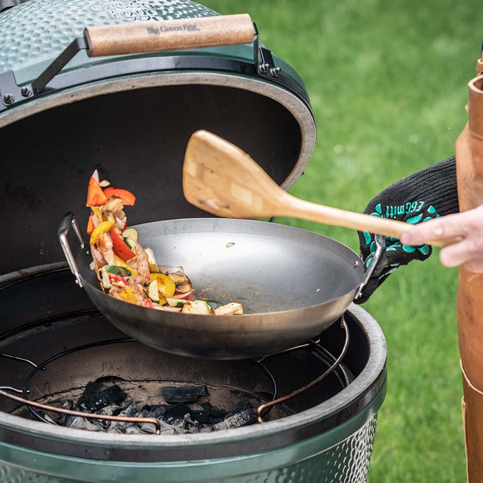 Carbon Steel Wok & Bamboo Wok Shovel - Smoker Guru