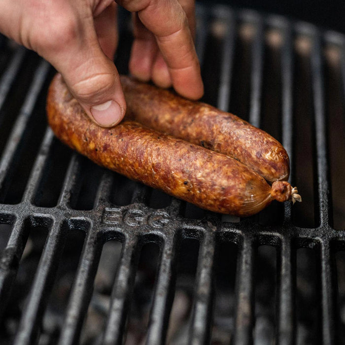 Cast Iron Cooking Grid for a Big Green Egg - Smoker Guru