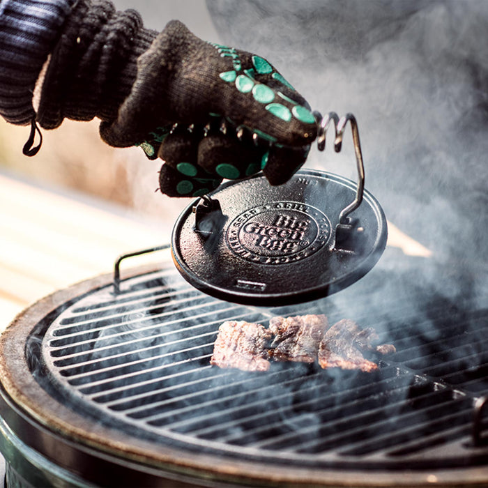 Cast Iron Grill Press - Smoker Guru