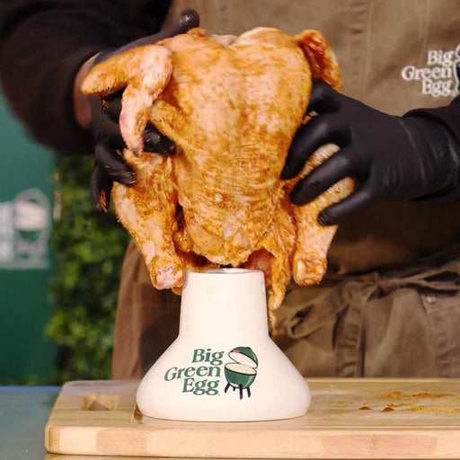 Ceramic Vertical Chicken Roaster - Smoker Guru