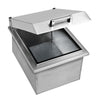 Delta Heat 15-Inch Drop-In Stainless Steel Ice Bin Cooler - DHOC15D - Smoker Guru