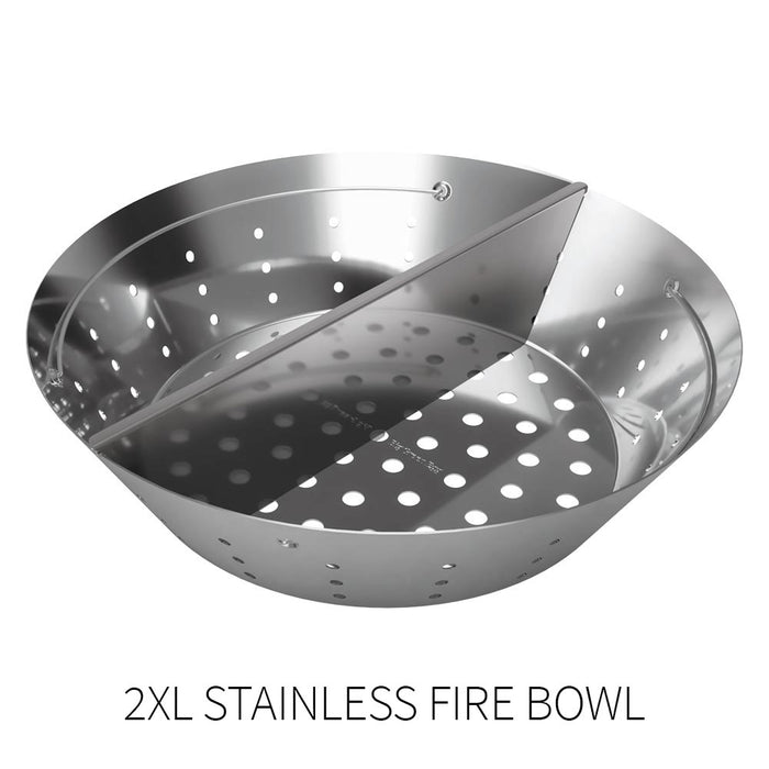 Fire Bowls for a Big Green Egg (Stainless Steel) - Smoker Guru