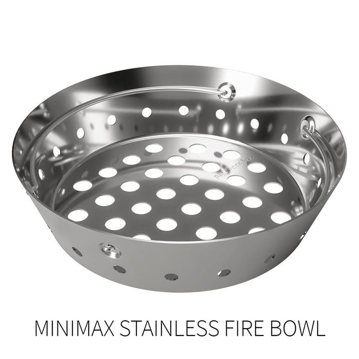 Fire Bowls for a Big Green Egg (Stainless Steel) - Smoker Guru