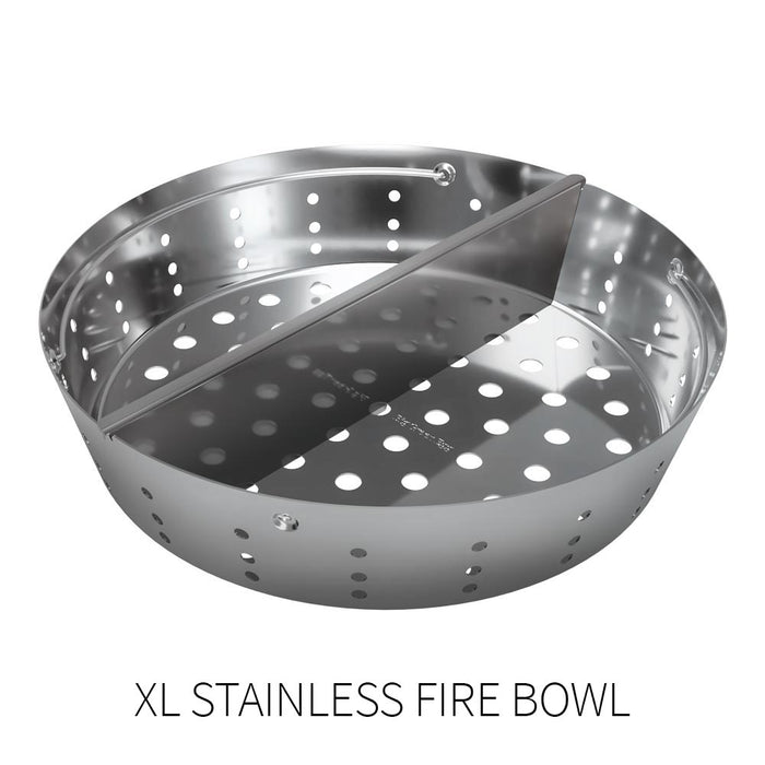 Fire Bowls for a Big Green Egg (Stainless Steel) - Smoker Guru