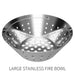Fire Bowls for a Big Green Egg (Stainless Steel) - Smoker Guru