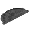 Half Moon Cast Iron Plancha Griddle (Large Big Green Egg) - Smoker Guru