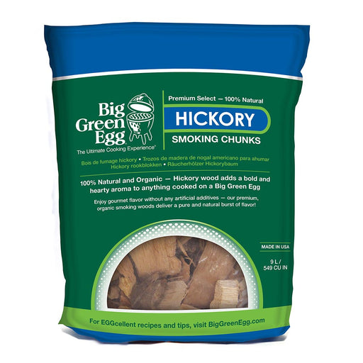 Hickory Smoking Chunks (premium) Big Green Egg - Smoker Guru