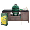 Large Big Green Egg + 72in Modern Farmhouse Table Package - Smoker Guru
