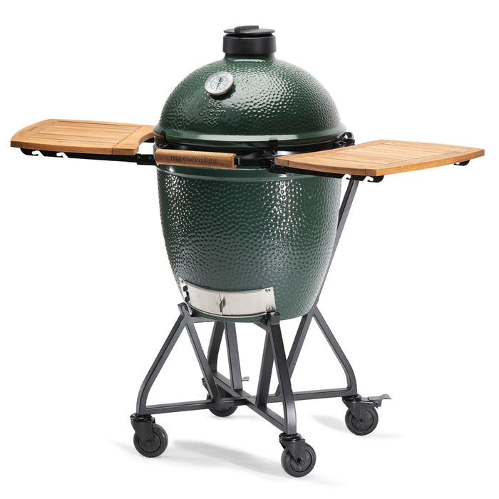 Large Big Green Egg + intEGGrated Nest + EGG Mates Package - Smoker Guru