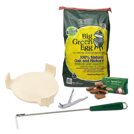 Large Big Green Egg + intEGGrated Nest Package - Smoker Guru