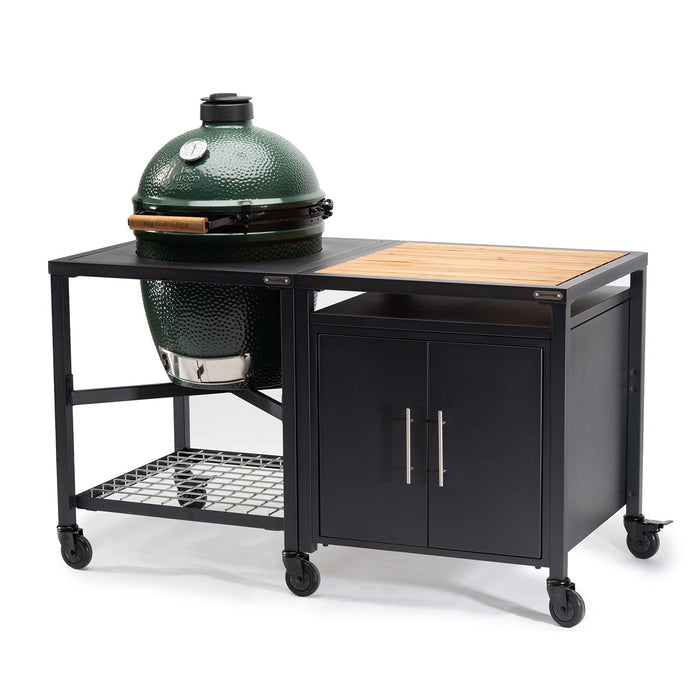 Large Big Green Egg + Modular Cabinet Package - Smoker Guru