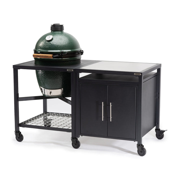 Large Big Green Egg + Modular Cabinet Package - Smoker Guru