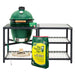 Large Big Green Egg + Modular Nest + Expansion Package - (1) Solid Stainless (2) Stainless Grid - Smoker Guru