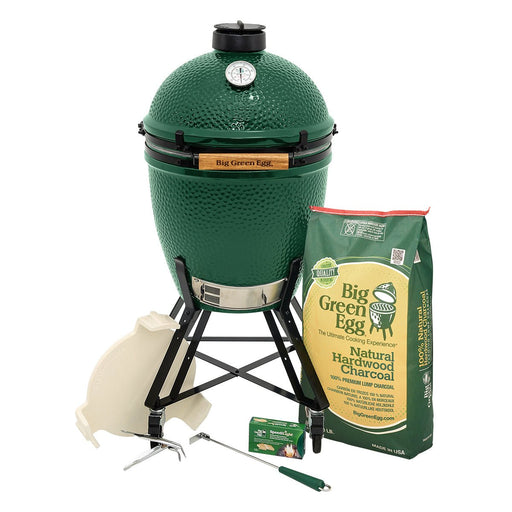 Large Big Green Egg + Standard Nest Package - Smoker Guru