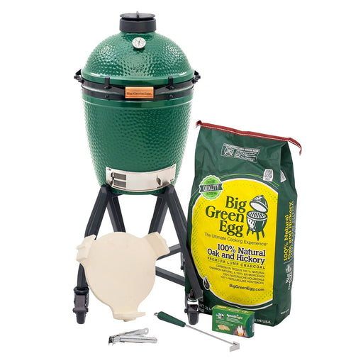 Medium Big Green Egg + intEGGrated Nest Package - Smoker Guru