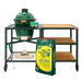 Medium Big Green Egg + Modular Nest + Expansion Package - (3) Acacia or (3) Distressed Acacia - Smoker Guru