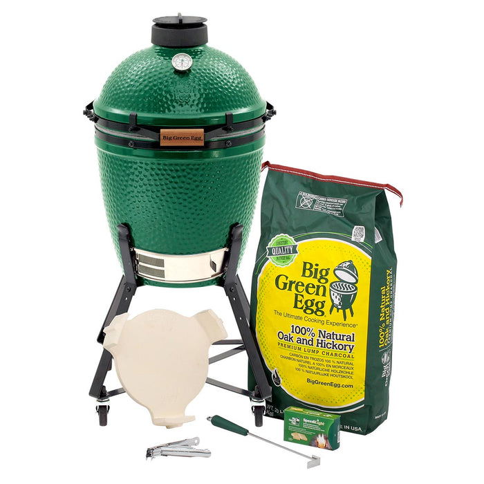 Medium Big Green Egg + Standard Nest Package - Smoker Guru