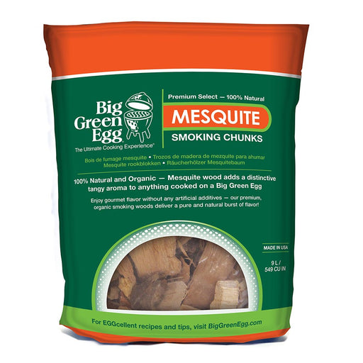 Mesquite Smoking Chunks (premium) Big Green Egg - Smoker Guru