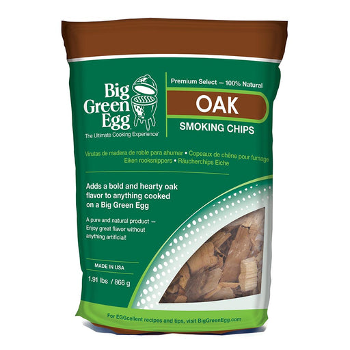 Oak Smoking Chips (premium) Big Green Egg - Smoker Guru