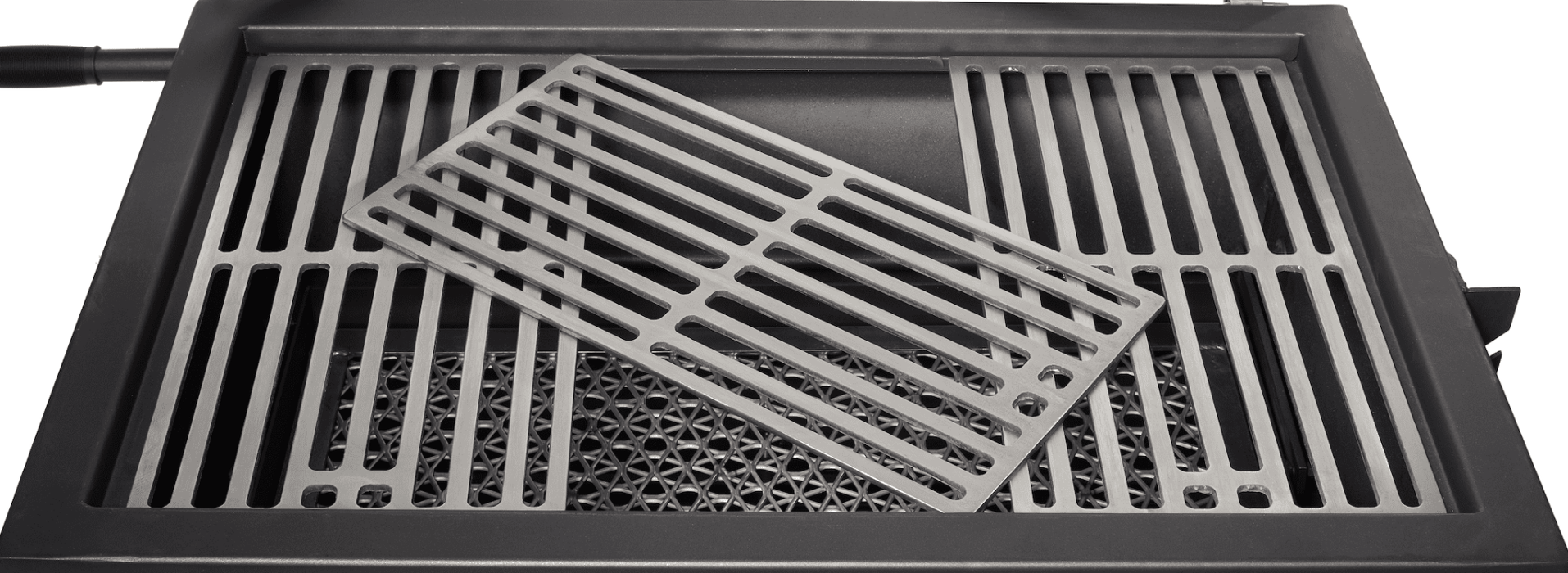 Pitts & Spitts Adjustable Charcoal Grill with Dome Lid - Smoker Guru