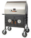 Pitts & Spitts Adjustable Charcoal Grill with Dome Lid - Smoker Guru