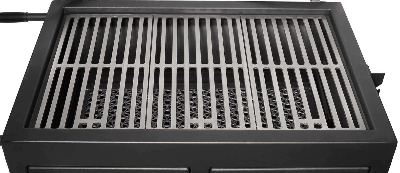 Pitts & Spitts Adjustable Charcoal Grill with Dome Lid - Smoker Guru