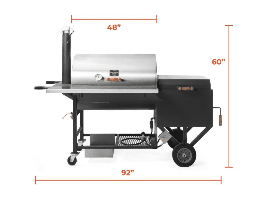 Pitts & Spitts Ultimate Smoker 24" Offset Pit - Smoker Guru