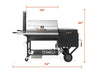 Pitts & Spitts Ultimate Smoker 24" Offset Pit - Smoker Guru