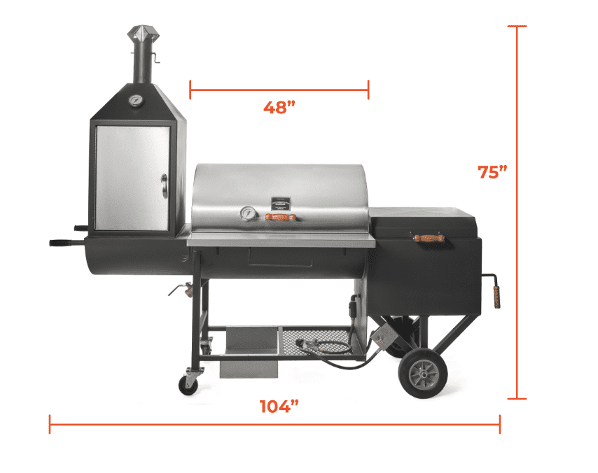 Pitts & Spitts Ultimate Upright Smoker 24" Pit - Smoker Guru