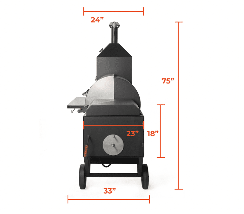 Pitts & Spitts Ultimate Upright Smoker 24" Pit - Smoker Guru