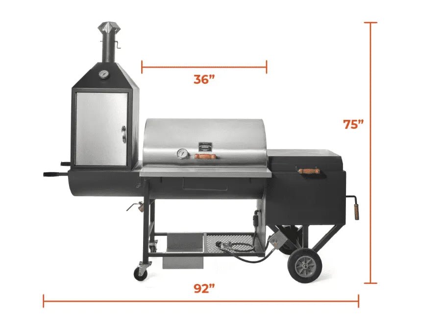 Pitts & Spitts Ultimate Upright Smoker 24" Pit - Smoker Guru