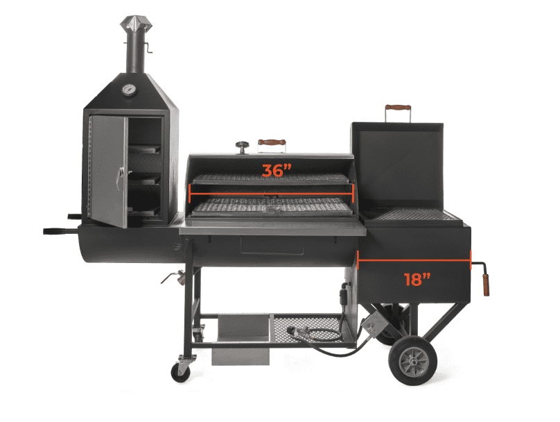 Pitts & Spitts Ultimate Upright Smoker 24" Pit - Smoker Guru