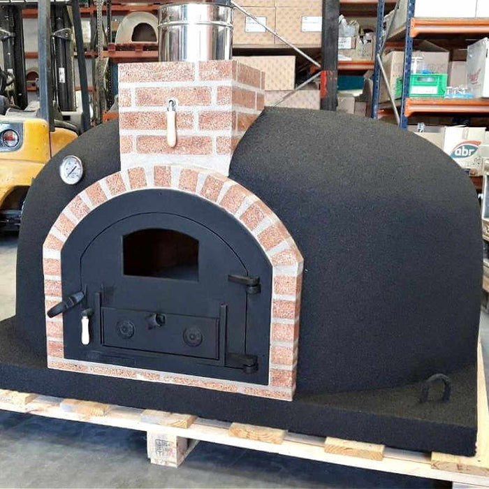 ProForno Dymus Dual Fuel Brick Pizza Oven w/ Manual Gas Burner - Smoker Guru