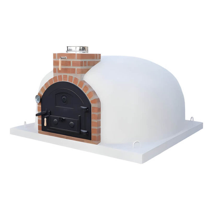 ProForno Dymus Dual Fuel Brick Pizza Oven w/ Manual Gas Burner - Smoker Guru