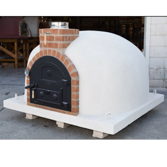 ProForno Dymus Dual Fuel Brick Pizza Oven w/ Manual Gas Burner - Smoker Guru