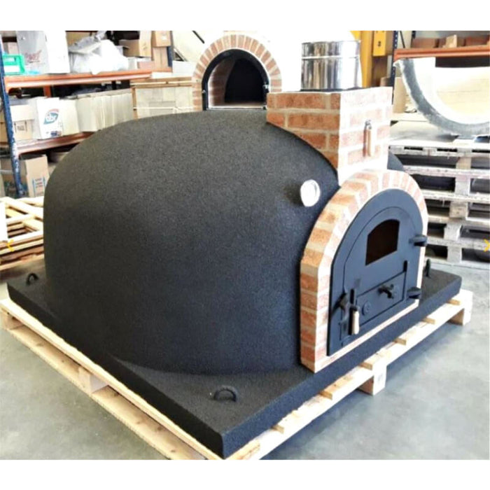 ProForno Dymus Dual Fuel Brick Pizza Oven w/ Manual Gas Burner - Smoker Guru