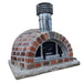 ProForno New Haven Rustico Dual Fuel Brick Pizza Oven w/ Auto Gas Burner - Smoker Guru