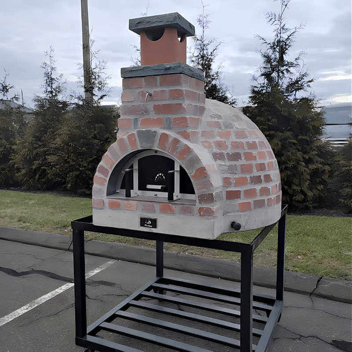 ProForno New Haven Rustico Dual Fuel Pizza Oven XL w/ Auto Gas Burner - Smoker Guru