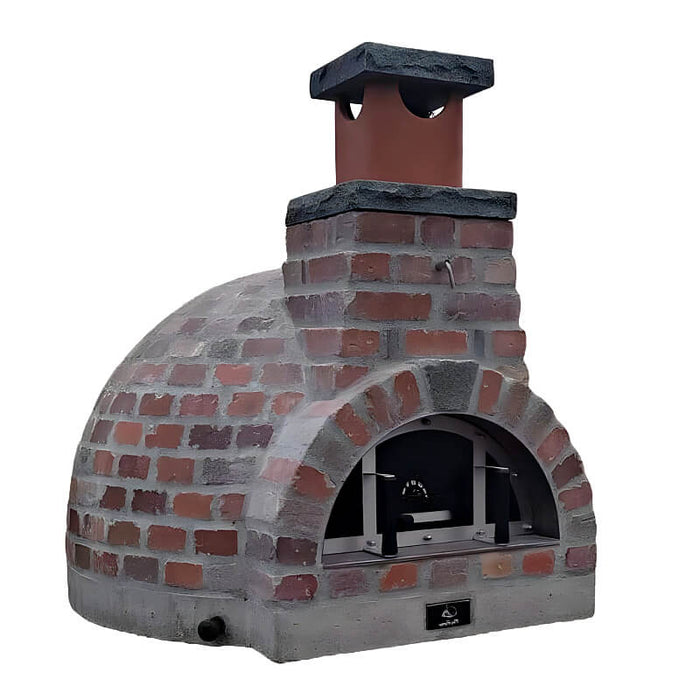 ProForno New Haven Rustico Dual Fuel Pizza Oven XL w/ Auto Gas Burner - Smoker Guru