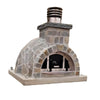 ProForno Sierra Ridge Dual Fuel Brick Pizza Oven w/ Manual Gas Burner - Smoker Guru